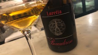 Malvasia ferma Boccadirosa Luretta Castello di Momeliano 2022 [upl. by Arhez]