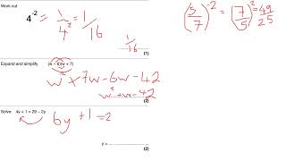 Maths Tutoring for KS2 KS3 and GCSE Mathematics Mix of Non Calculator Topics GCSE 91 Maths [upl. by Hilliard]