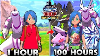 Only Legendarys  Pokemon Sword amp Shield Randomizer 100 Hours Gameplay  Only Legendary Challenge [upl. by Ecenahs]