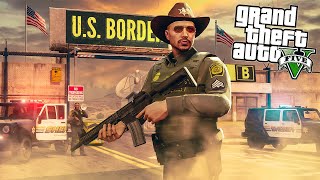 I Became BORDER PATROL COP in GTA 5 RP [upl. by Otsirc]