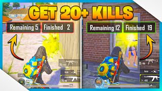 HOW TO GET 20 KILLS EASILY LIKE COMPETITIVE PROS IN PUBGBGMI  TIPS amp TRICKS GUIDETUTORIAL [upl. by Millian979]