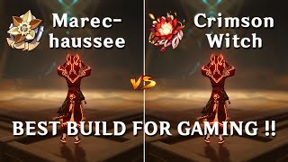 C0 Gaming Build Best artifact for Gaming Marechaussee VS Crimson Witch   Genshin Impact [upl. by Ynnod557]