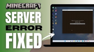 How To Fix Cant Connect To Server In Minecraft  Problem Solved [upl. by Farant]