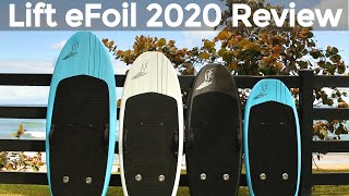 Lift eFoil 2020 Review Electric Flying Surfboard [upl. by Dinerman]