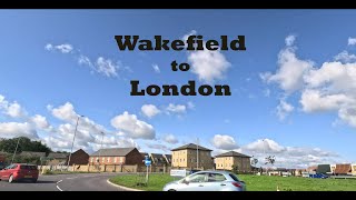 Drive Through UK  Wakefield to London [upl. by Aniez]