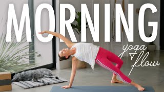 Morning Yoga Flow  20Minute Morning Yoga Practice [upl. by Elwee]