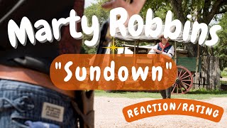 Marty Robbins  Sundown REACTIONRATING [upl. by Hephzipa649]