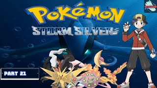 Pokemon Storm Silver Part 21 Moltres Zapdos Spiritomb Rotom Cresselia amp Darkrai [upl. by Ycats]