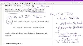 1315  Thermochemistry  Standard enthalpies of formation and reaction [upl. by Iddo626]