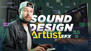 SOUND DESIGN for TRAILERS using Artlist Sound Effects [upl. by Patty]