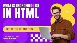 unordered list in html [upl. by Myrilla]