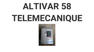 variador frecuencia ALTIVAR 58 TELEMECANIQUE [upl. by Inman]