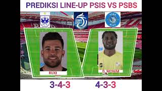 LAGA SERU  PREDIKSI LINEUP PSIS SEMARANG VS PSBS BIAK PEKAN KE 3 BRI LIGA 1 MUSIM 20242025 [upl. by Olathe777]