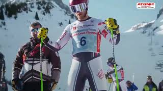 FIS Junior World Ski Championships  Chatel  Haute Savoie FRA  mens downhill Jan 30 2024 [upl. by Sergio]