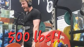 ROAD TO 500LBS All Deadlift PRs in 2024 [upl. by Nageam379]