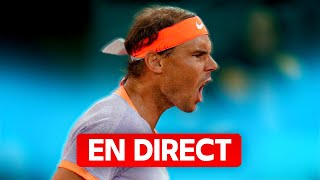 🔴 LIVE Le MATCH NADAL  CACHIN commenté en DIRECT  Madrid 2024 [upl. by Latreece]