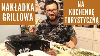 Nakładka grillowa na kuchenkę turystyczną pierwsze testy czyli robimy korean bbq w mieszkaniu [upl. by Prissy]