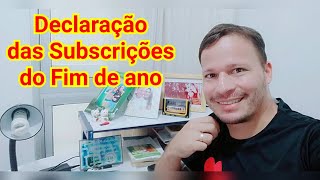 Como declarar as Subscrições de Fim de ano [upl. by Assiar6]