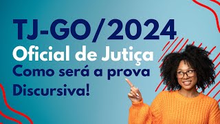 TJGO 2024  Como será a prova discursiva [upl. by Nivonod952]