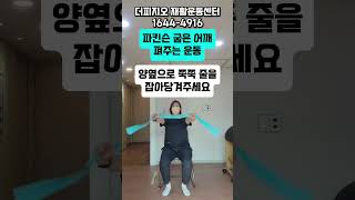 파킨슨 굽은 어깨 펴주는 운동 Parkinsons disease shoulder exercise [upl. by Beekman]