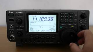 ICOM IC7400 [upl. by Marozik]