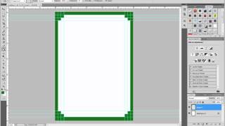 frame or border in photoshop Part1 [upl. by Gnah796]