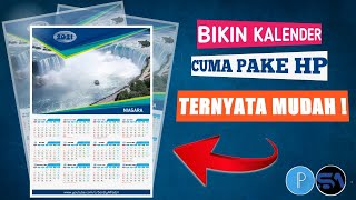 Cara Membuat Kalender di Android  Tutorial Pixellab [upl. by Yllen]