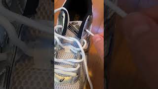 How to lace ASICS gel 1130 backtoschool asicsgel1130 sneakerhead Skyhighmar Lace [upl. by Heigho]