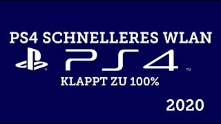 PS4 BESSERES INTERNET KLAPPT ZU 100 2020 [upl. by Anniala974]