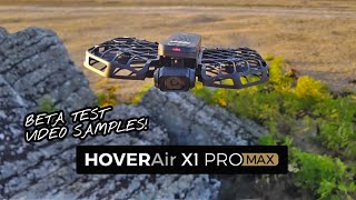 HOVER AIR X1 PRO MAX  Beta Test Video in Full 4K [upl. by Karlene359]