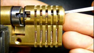 Lockpicking  Single Pin Picking SPP [upl. by Anahsit]