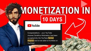 How to Monetize Your Faceless Youtube Channel in 10 days  2024 Unseen Strategy [upl. by Domel]