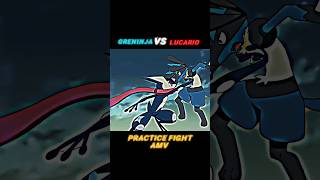 Greninja🌪️ vs lucario 💥 [upl. by Lockwood]