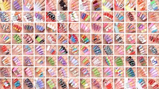 500 Best Creative Nails Art Designs Compilation  New Nail Style for Girl  Nail Art [upl. by Noval]