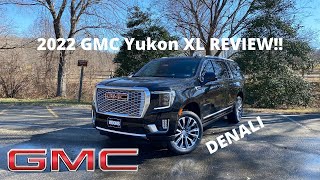 2022 GMC Yukon XL DENALI  REVIEW and POV DRIVE Whats New For 2022 [upl. by Mortie]