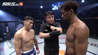 XIAOMI ROAD FC 046 SHIMOISHI KOTA시모이시 코타 VS MANSOUR BARNAOUI만수르 바르나위 [upl. by Deny]