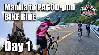 Manila to Pagudpud Bike Ride Day 1 [upl. by Yehs]