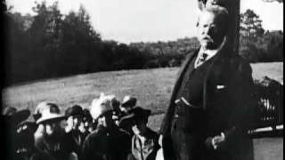 Theodore Roosevelt Speaking at Sagamore Hill 19161918 [upl. by Drofyar322]