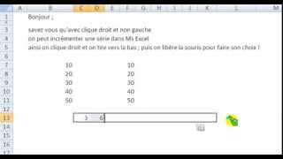 ms Excel comment incrémenter une série avec un pas quelconque [upl. by Job]