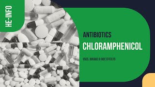 chloramphenicol  Uses Dosage Side Effects amp Mechanism  Chloromycetin [upl. by Nylireg]