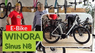 Winora Sinus N8 – Dein perfekter Begleiter für urbane Mobilität [upl. by Turnbull]