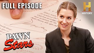 Pawn Stars Signed Picasso Book Leaves Rebecca SPEECHLESS S14 E13  Full Episode [upl. by Acitel]