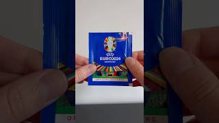 FIRST LOOK Topps Euro 2024 sticker pack opening [upl. by Yenahs]