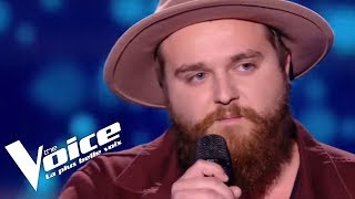 Moby – Natural Blues  Aurélien  The Voice France 2018  Blind Audition [upl. by Eirac]