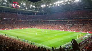 Şşş Galatasaray Muhteşem Üçlü Galatasaray 30 Sivasspor maçı Tribün 4K [upl. by Estella723]