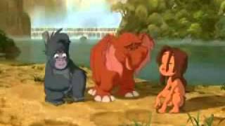 Tarzan Tantor e il piranhawmv [upl. by Odlonyer]