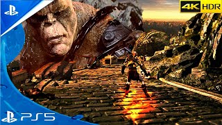 Kratos vs Cronos en modo CAOS PS5 GOW 3 REMASTERED 4K 60 FPS HDR  ULTRA GRAPHICS [upl. by Ahsyad217]