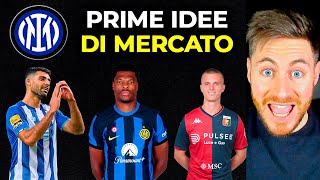 INTER MERCATO La BOZZA ACQUISTI della SESSIONE ESTIVA [upl. by Eenwat254]