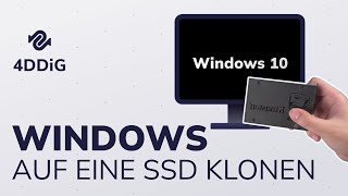 【2023】Windows auf eine SSD klonen  Wie klone ich eine HDD auf eine SSD [upl. by Sidon]