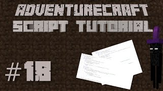 Adventurecraft Script Tutorial 18 Texturieren von Models German [upl. by Cristabel]